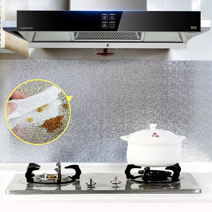 Easy Clean Kitchen Wall Stickers Waterproof Wallpaper