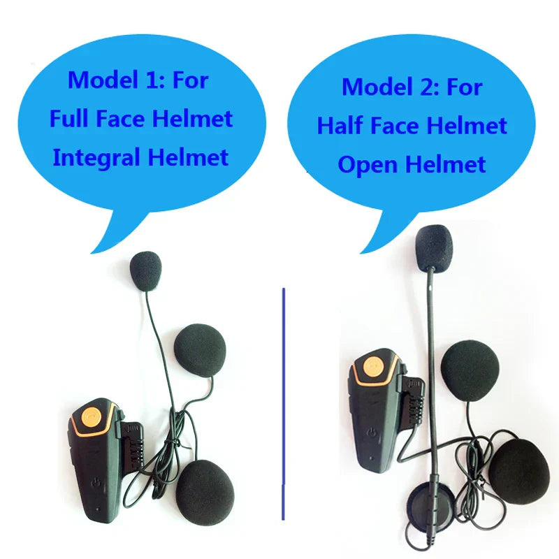 Waterproof Motorsport Intercom with FM & Long Range Bluetooth