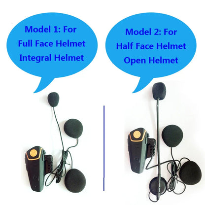 Waterproof Motorsport Intercom with FM & Long Range Bluetooth