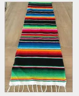 Colorful Southwestern Pattern Throw Blanket