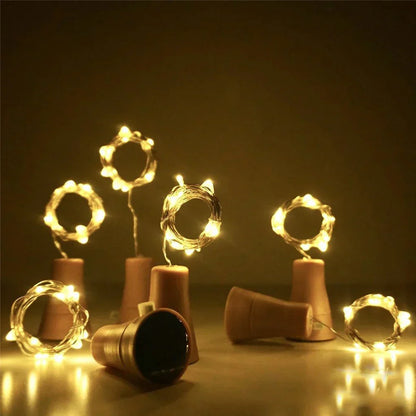 Outdoor Solar Fairy Bottle Lights