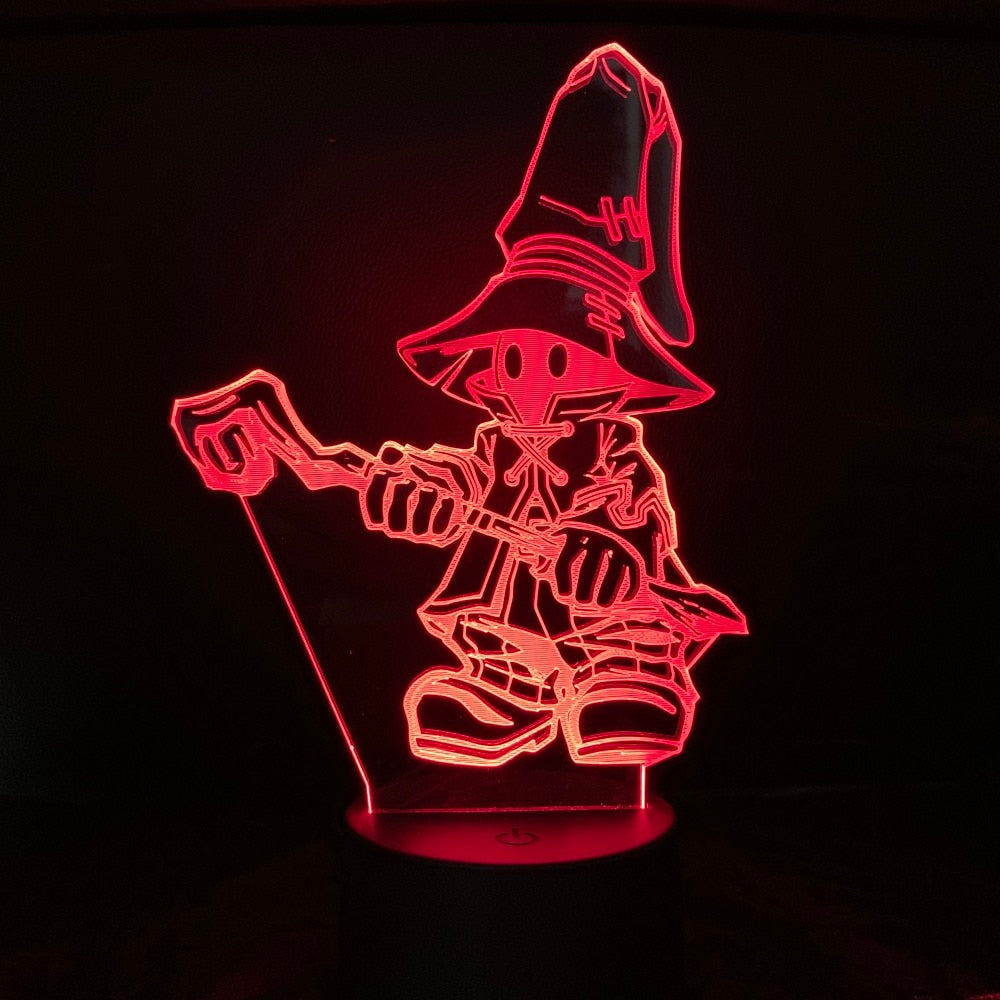 Cool 3D LED Lamp for Home Decor