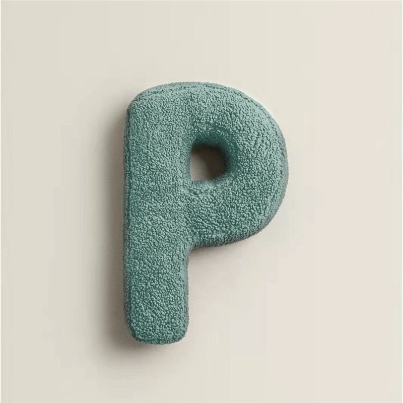Cozy Alphabet Pillow for Kids and Bedrooms