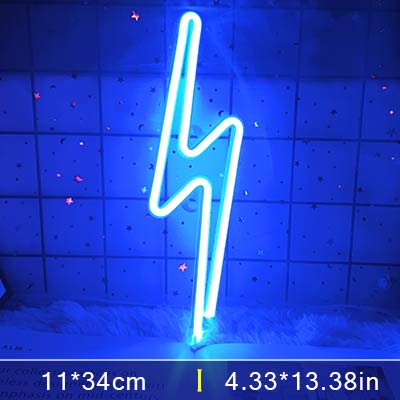 Colorful Led Neon Light Wall Decoration