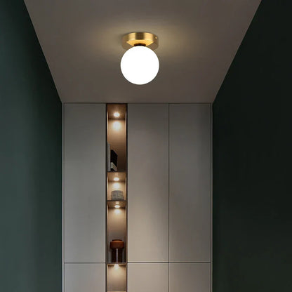 Simple Elegant Glass Pendant Light