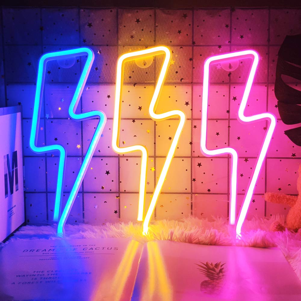 Colorful Led Neon Light Wall Decoration