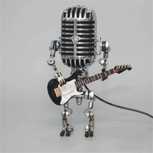 Adjustable Musical Desk Lamp with Guitar Pattern - Cofik