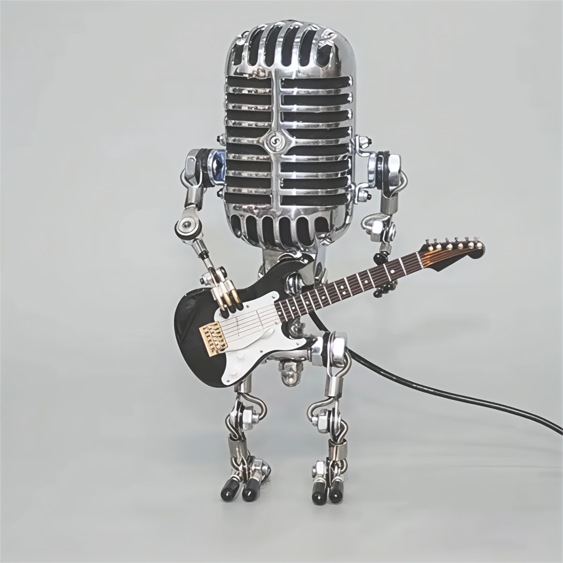 Unique Metal Guitar Table Lamp - Cofik