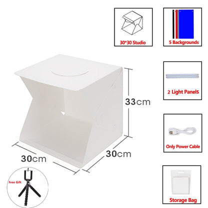 Portable Professional Photography Light Box Kit