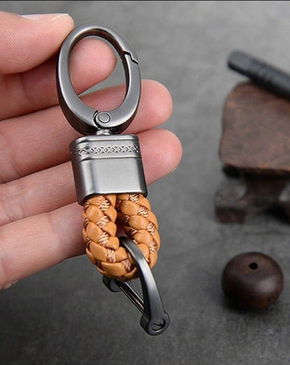 Stylish Woven Key Ring for Car Keys