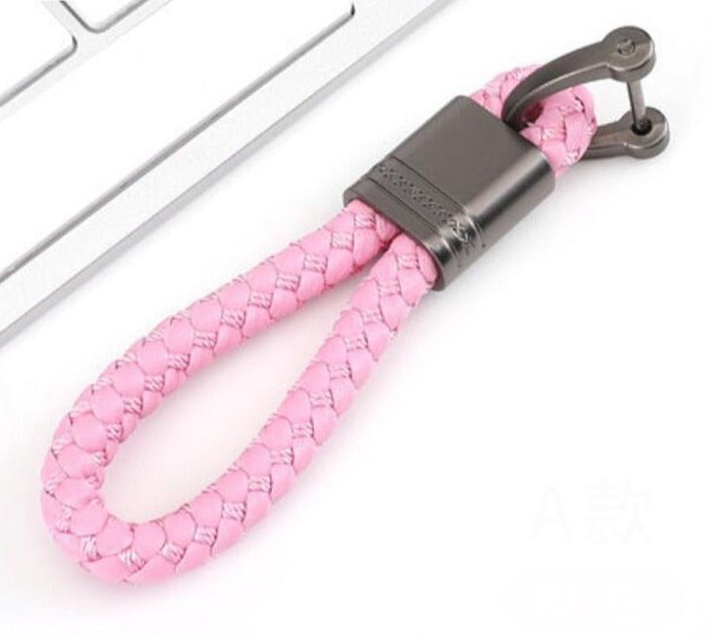 Stylish Woven Key Ring for Car Keys