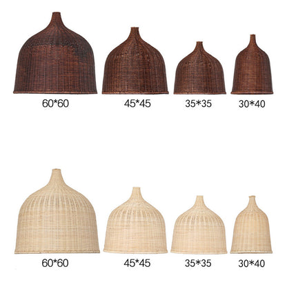 Natural Woven Pendant Lamp for Kitchen Island