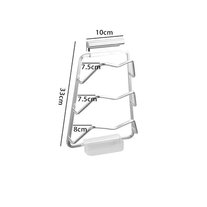 Space-Saving Pot Lid Holder Rack