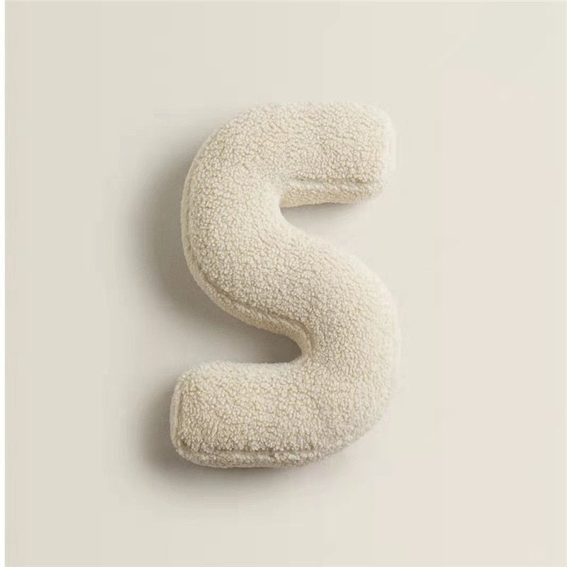 Cozy Alphabet Pillow for Kids and Bedrooms