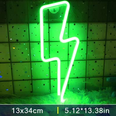 Colorful Led Neon Light Wall Decoration