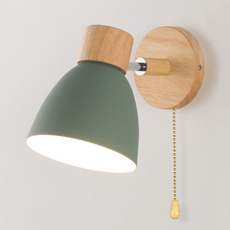 Natural Wood Wall Mounted Shelf