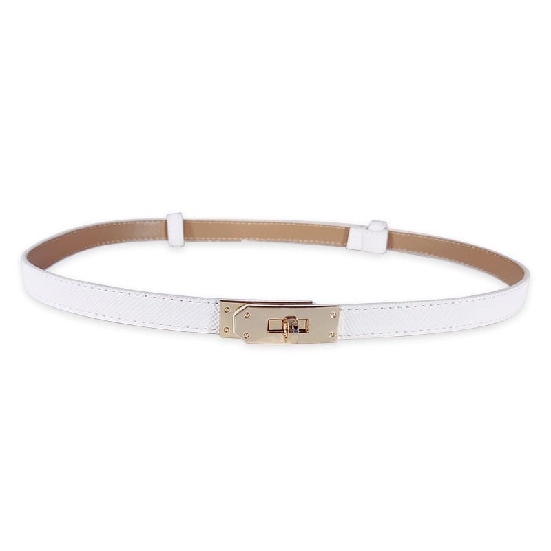 Flexible Ladies Genuine Leather Belt