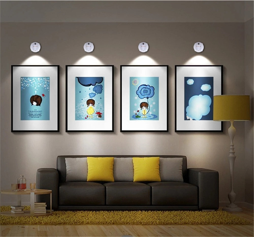 Bright Portable LED Spotlight with Remote