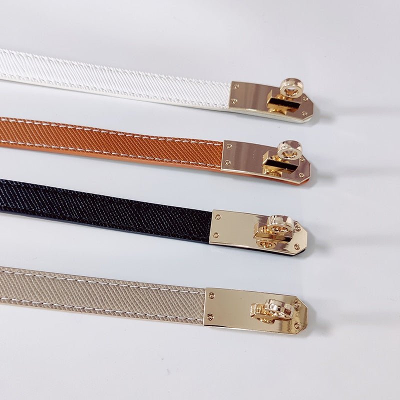 Flexible Ladies Genuine Leather Belt