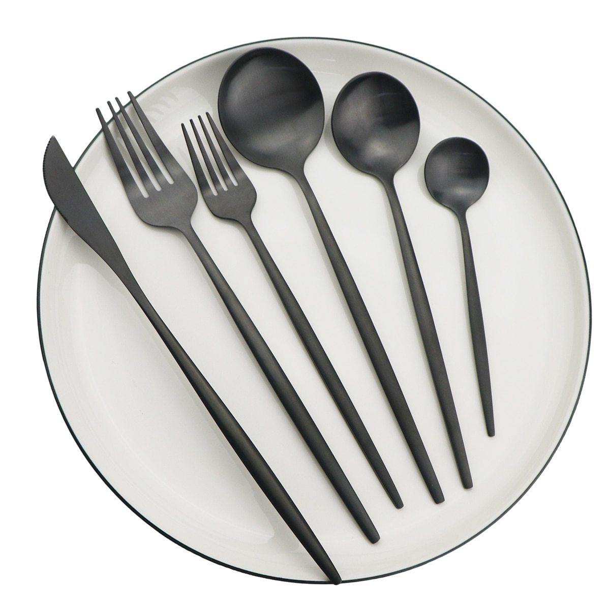 Complete Kitchen Silverware Utensil Set - Cofik