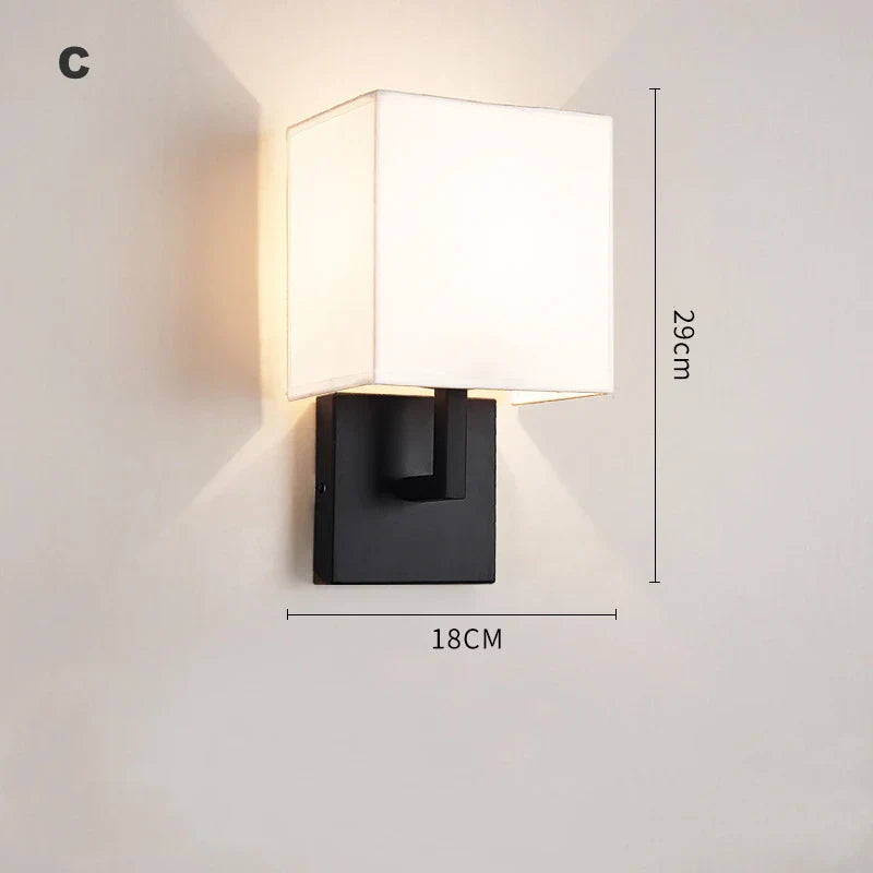 Stylish E27 LED Wall Light