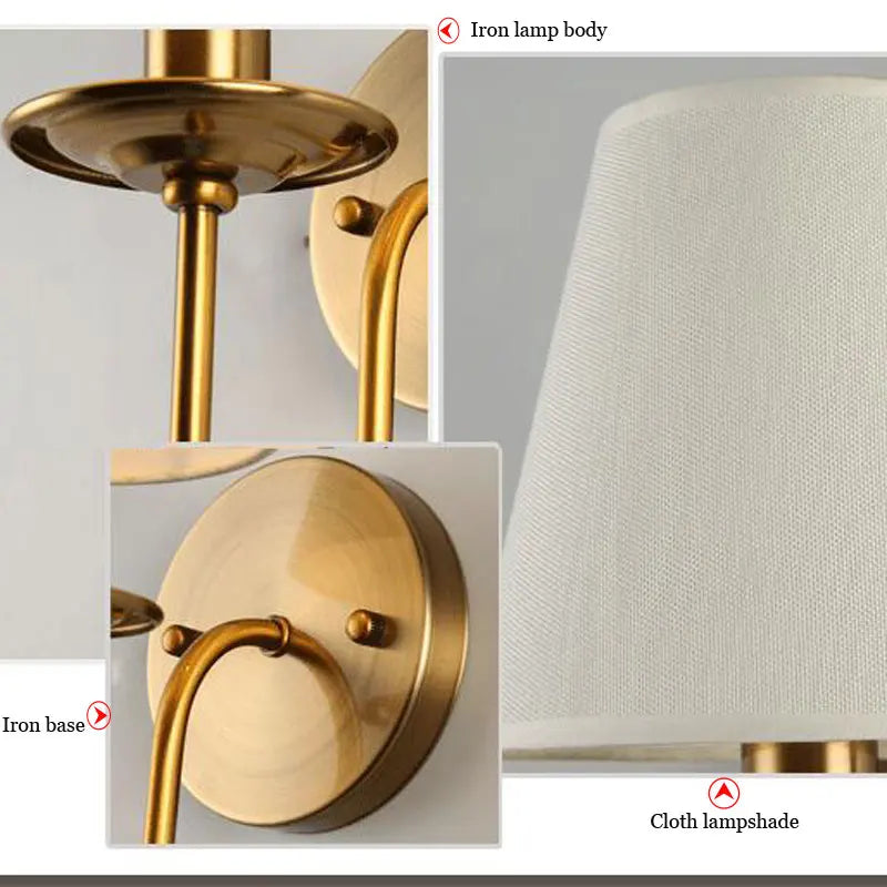 Classic Textile Wall Light