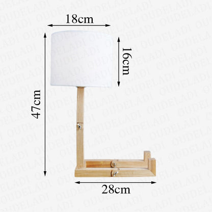 Intelligent Wooden Table Night Light