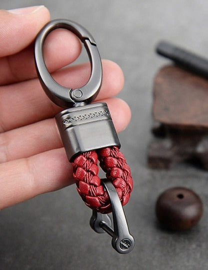 Stylish Woven Key Ring for Car Keys
