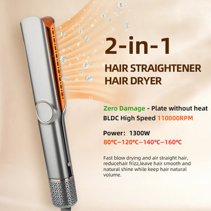 Dual Function Hair Dryer Straightener