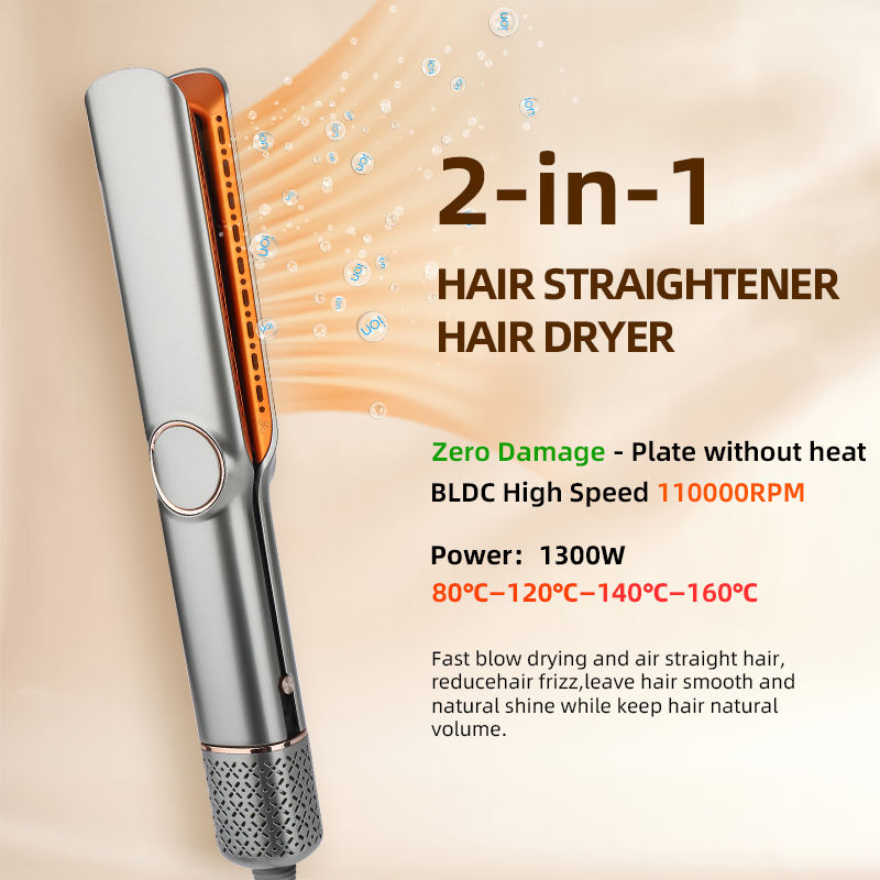 Easy Style 2-in-1 Hair Dryer and Flat Iron
