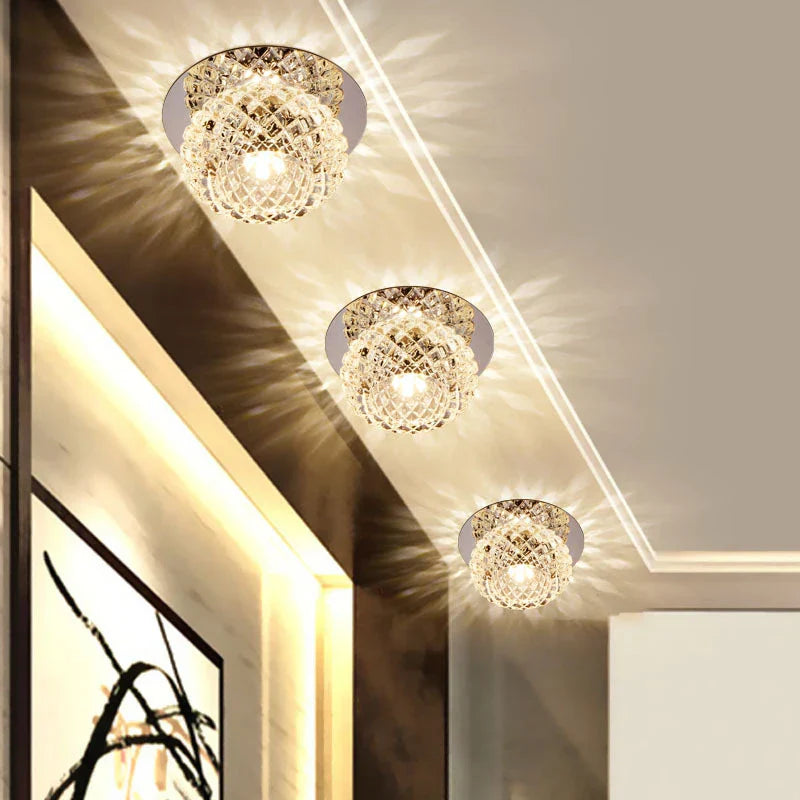 Stylish LED Glass Pendant Light