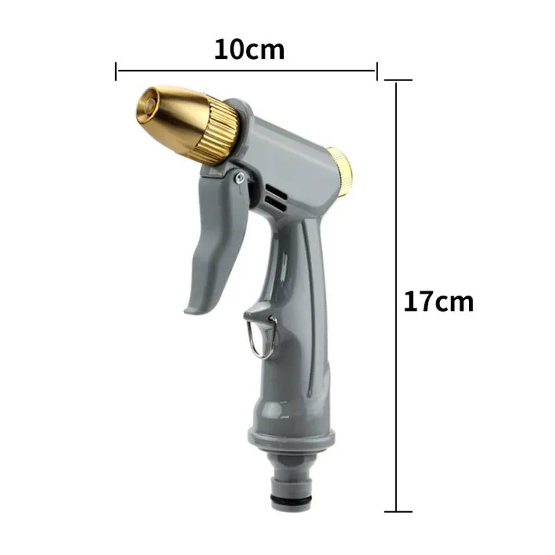 Powerful Handheld Spray Water Gun for Easy Cleaning