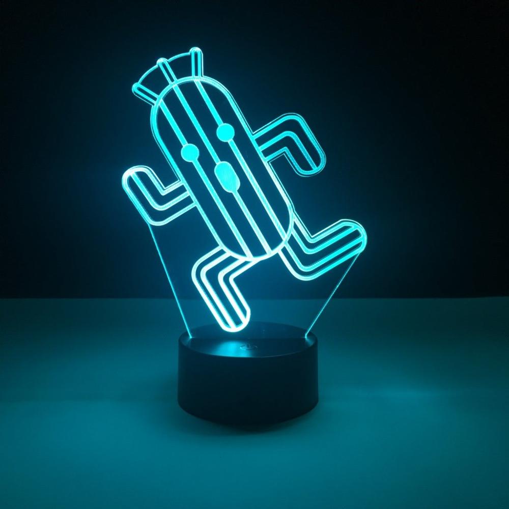 Cool 3D LED Lamp for Home Decor