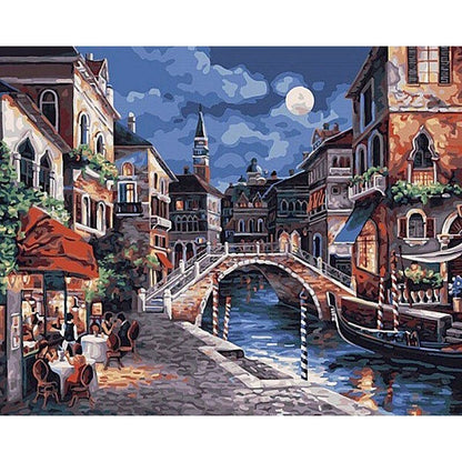 Colorful City Art Painting Kit