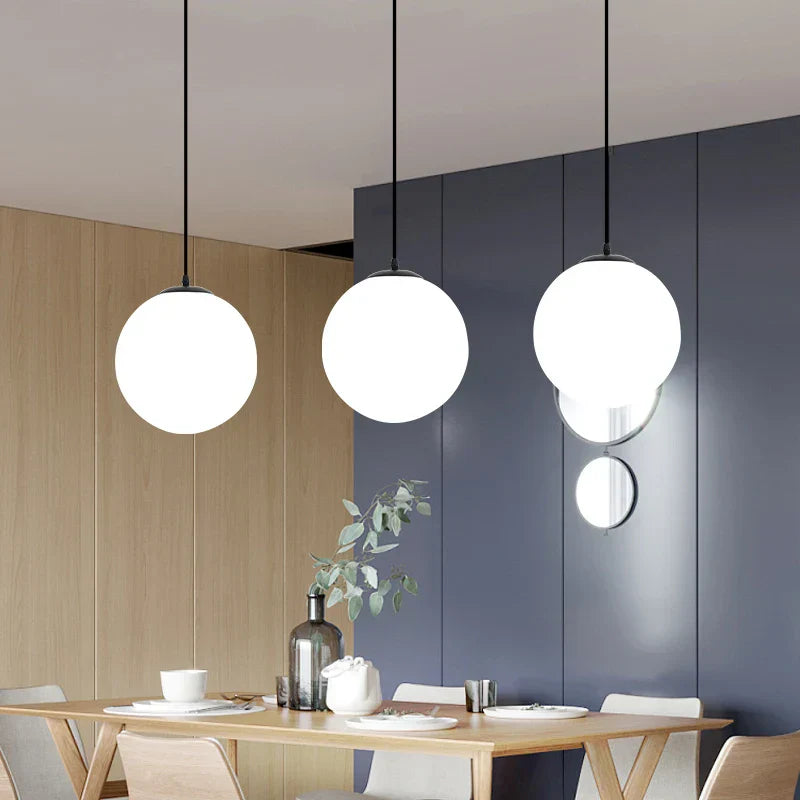 Luxury Glass Ball Chandelier Pendant Light