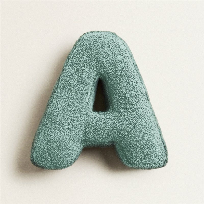 Cozy Alphabet Pillow for Kids and Bedrooms - Cofik