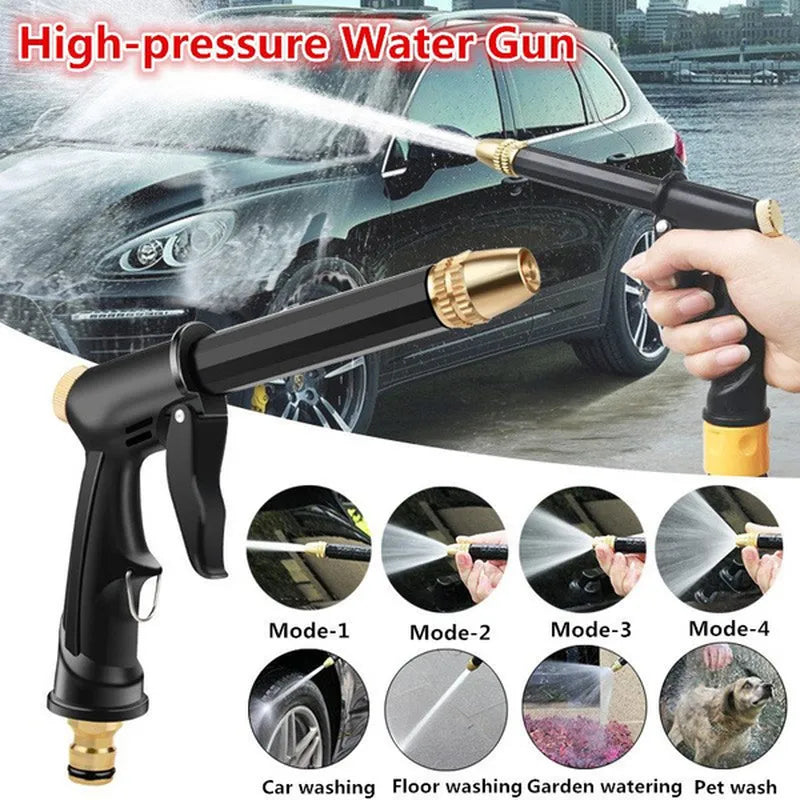 Powerful Handheld Spray Water Gun for Easy Cleaning