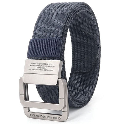 Casual Canvas Web Belt - Double Buckle, Adjustable Fit - Cofik