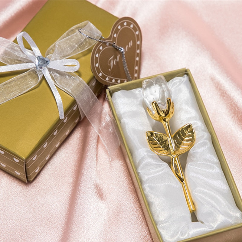 Exquisite Crystal Rose Gift Set for Women