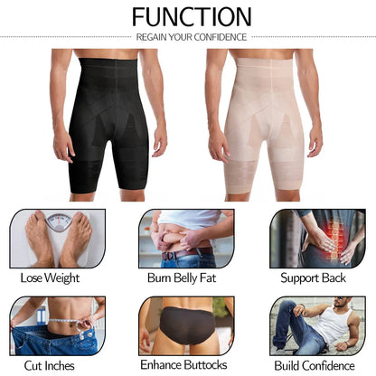 Slimming Men's High Waist Shapewear Briefs