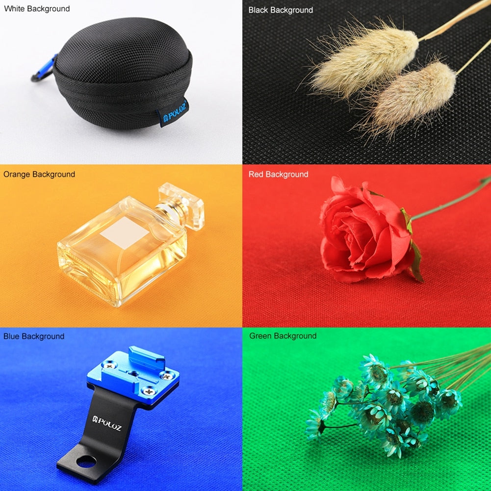 Compact Portable LED Photo Studio Kit