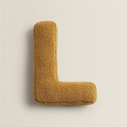 Cozy Alphabet Pillow for Kids and Bedrooms
