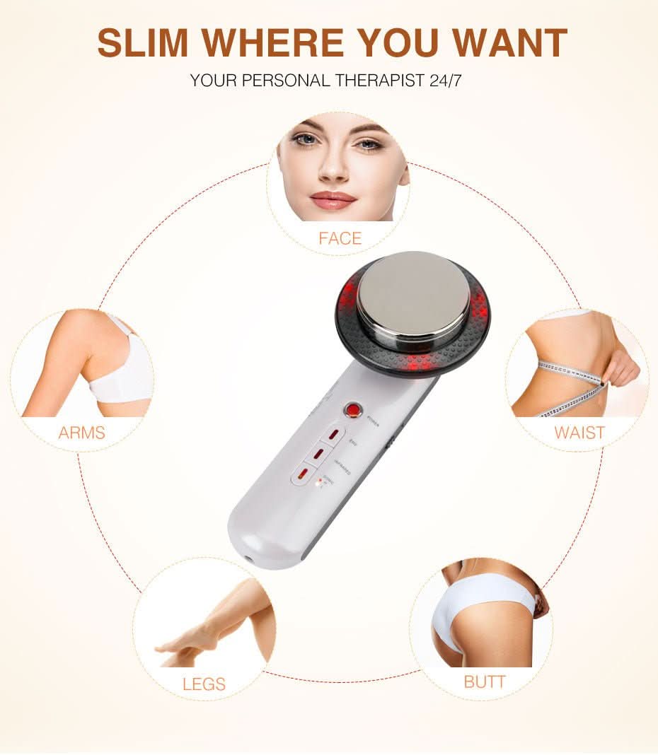 Advanced 3-in-1 Slimming Massager with Heat and Vibration