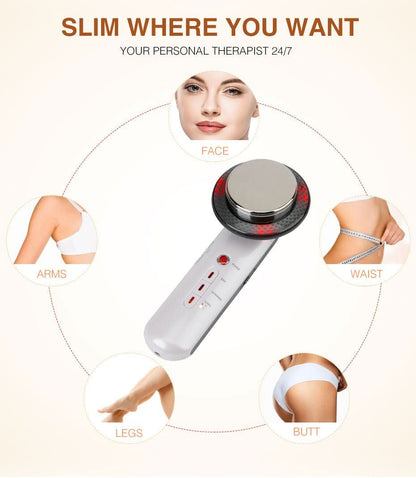 Advanced 3-in-1 Slimming Massager with Heat and Vibration