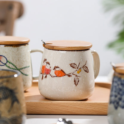 Vintage Style Handcrafted Japanese Tea Cups