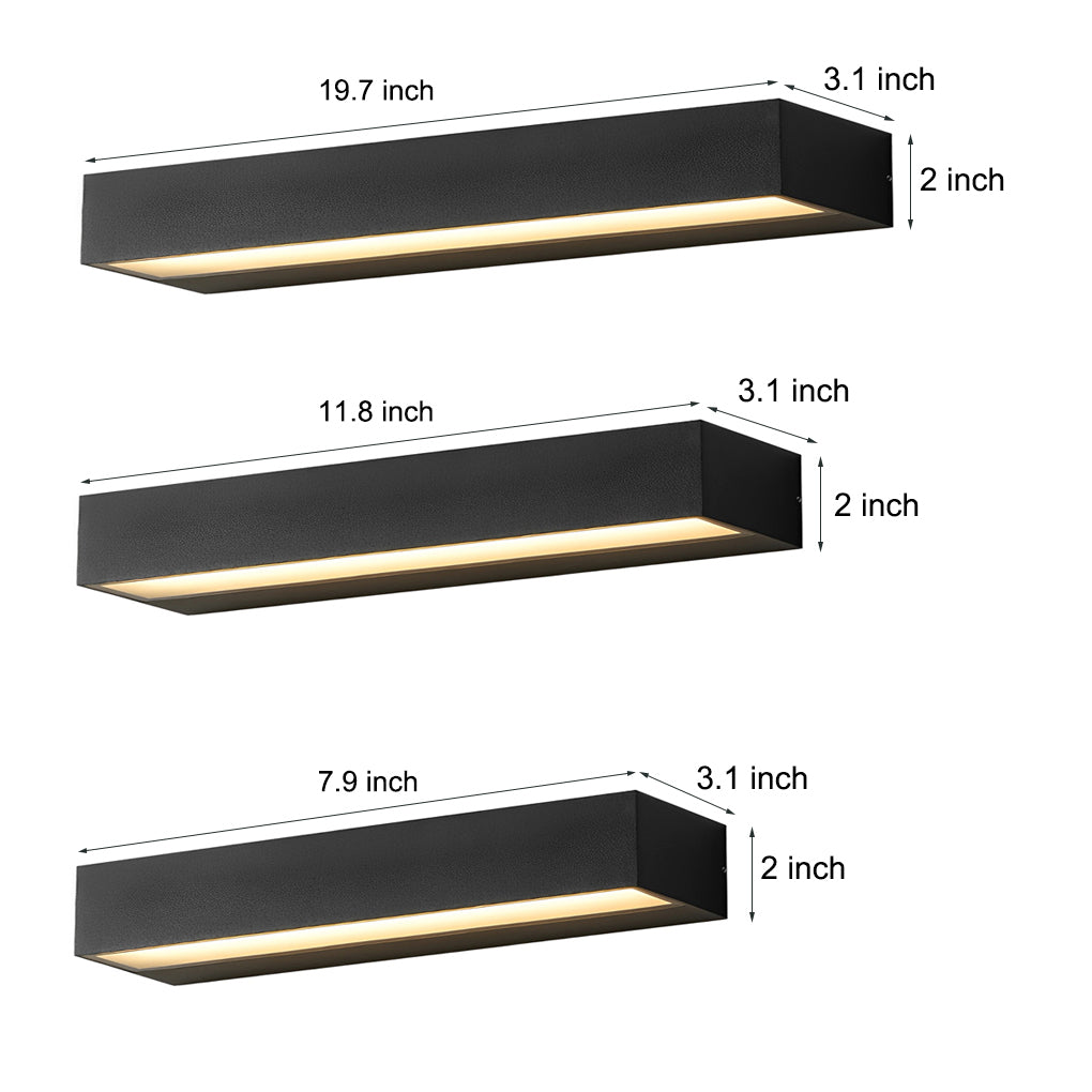 Stylish Waterproof Exterior Wall Light