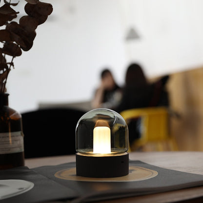 Small Soft Pink Bedside Table Lamp