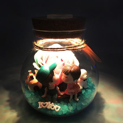Colorful Fantasy 3D LED Table Lamp