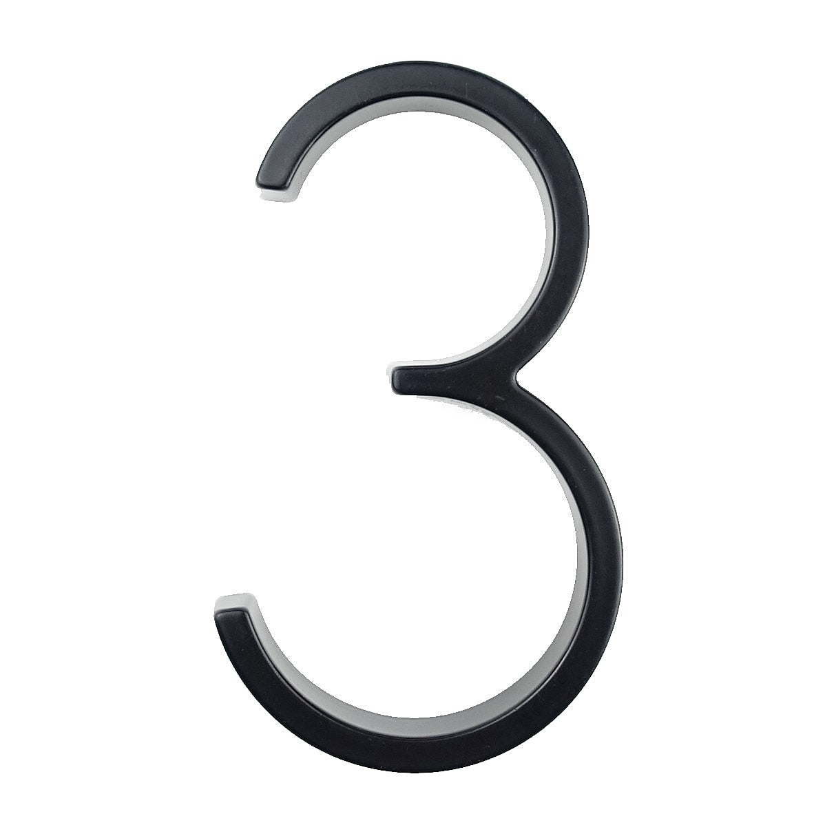 Big Stainless Steel House Number Plate