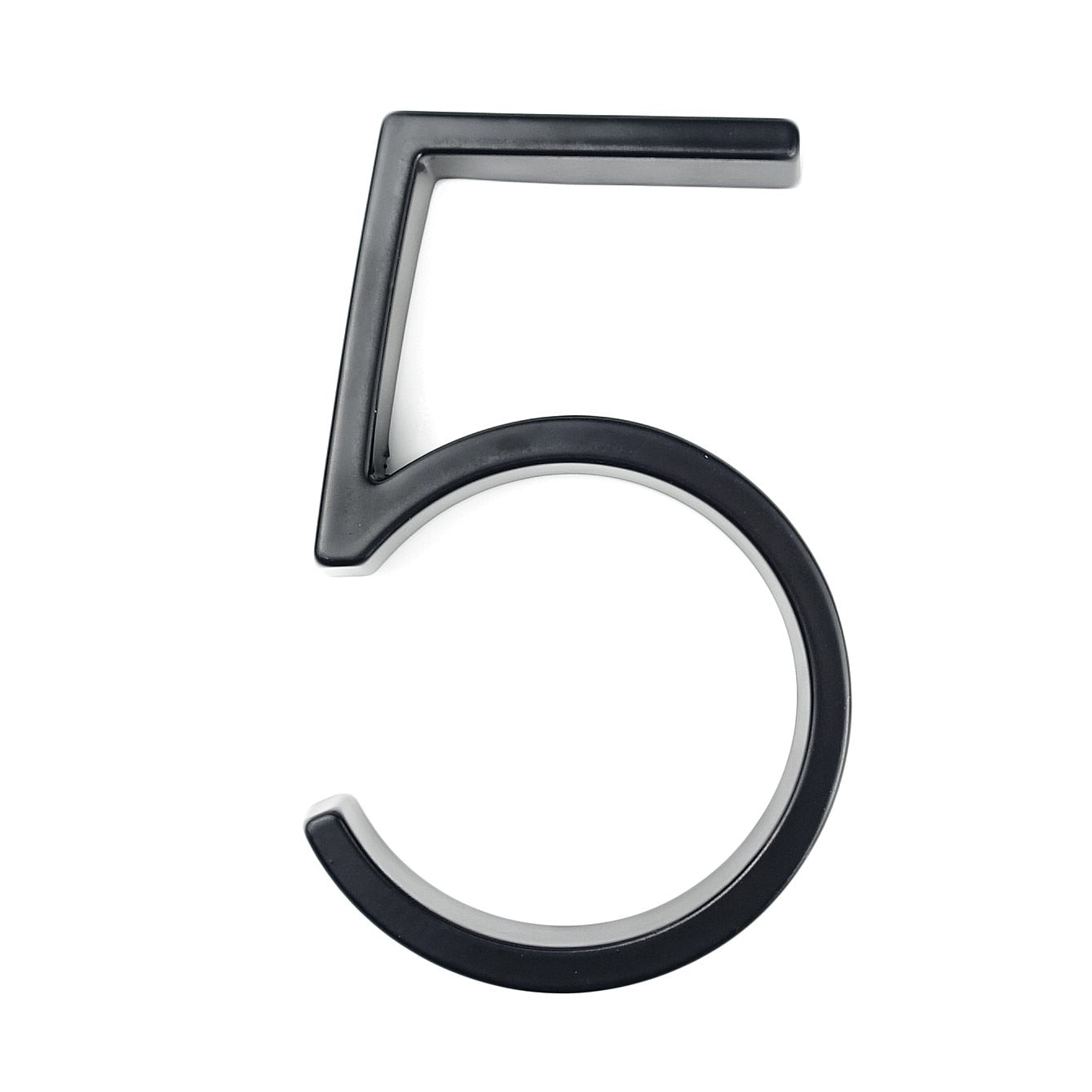 Big Stainless Steel House Number Plate